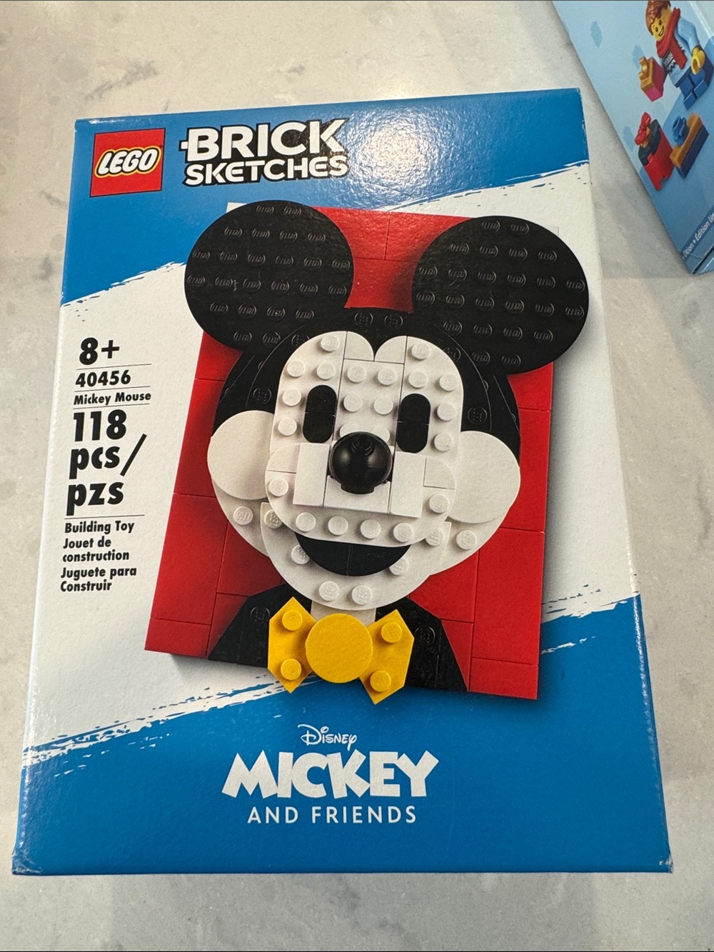 NEW NEVER OPENED Lego Brick Sketches Mickey Mouse